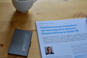 Nasze aktywności Proresult artykuł kultura bezpieczeństwa