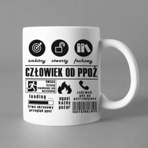 kubek człowiek od ppoż