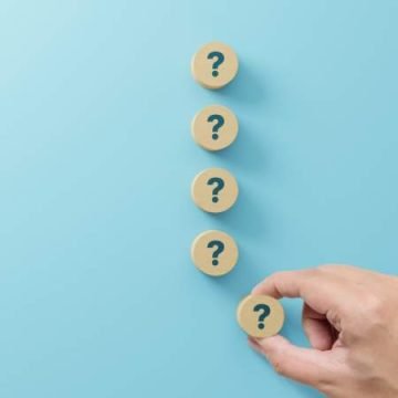 Znaki zapytania na niebieskim tle - Proresult Test BHP